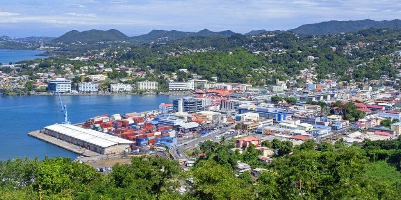 British Airways St Lucia Office in Caribbean